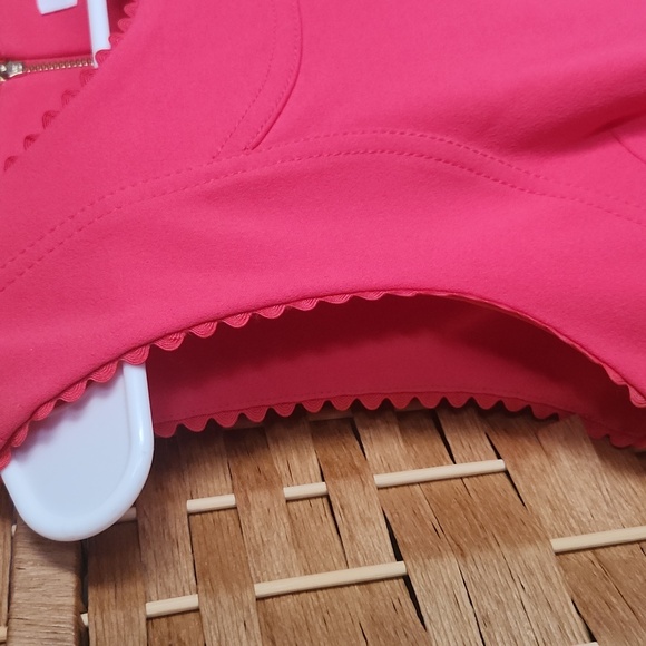 Calvin Klein, Women's Coral Pink Spring, Summer, Sleeveless Sheath Dress Sz 4 - Picture 3 of 9